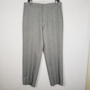 Vintage Action Slacks Men's Size 34x29 Dress Trousers Gray Office Travel Career